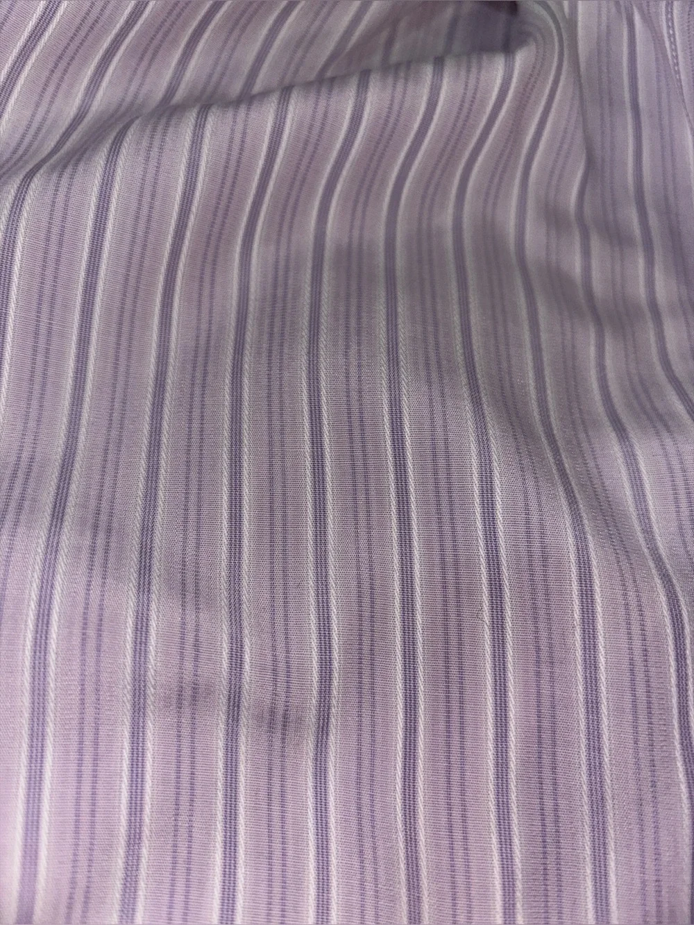 Gucci Lavender & White Striped Dress Shirt